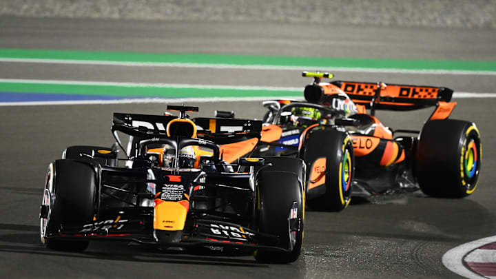 Max Verstappen, Red Bull, Lando Norris, McLaren, Qatar Grand Prix, Lusail International Circuit, Formula 1