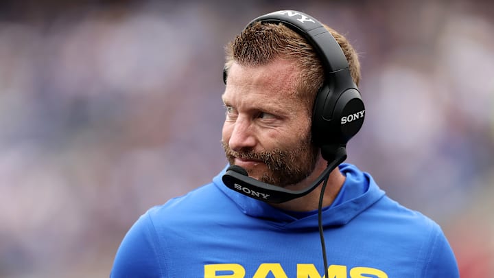 Los Angeles Rams head coach Sean McVay