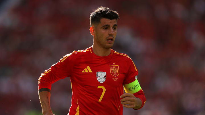 Alvaro Morata avec la Roja