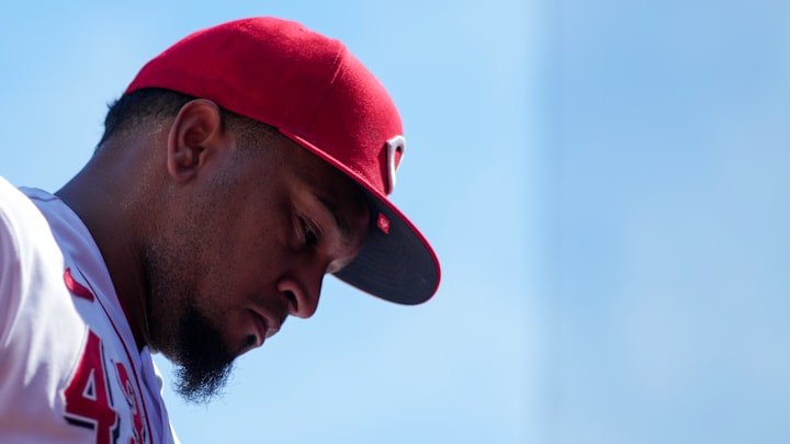 Cincinnati Reds pitcher Alexis Diaz