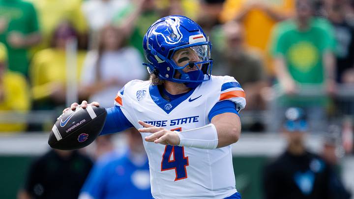 Boise State quarterback Maddux Madsen