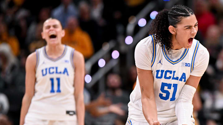 UCLA Bruins center Lauren Betts UCLA Bruins center Lauren Betts