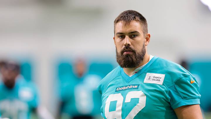 Aug 2, 2026; Miami Gardens, FL, USA; Miami Dolphins defensive tackle Zach Sieler (92) looks on during practice at Baptist Health Training Complex. Mandatory Credit: Sam Navarro-Imagn Images Aug 2, 2026; Miami Gardens, FL, USA; Miami Dolphins defensive tackle Zach Sieler (92) looks on during practice at Baptist Health Training Complex. Mandatory Credit: Sam Navarro-Imagn Images