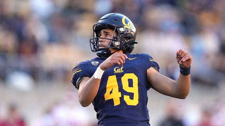 Kicker Mateen Bhaghani when he was playing for Cal. Now he is kicking for UCLA Kicker Mateen Bhaghani when he was playing for Cal. Now he is kicking for UCLA