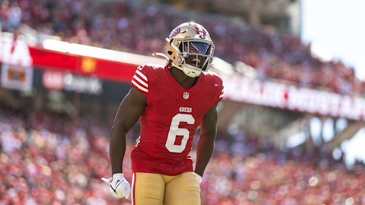 San Francisco 49ers safety Malik Mustapha (6)