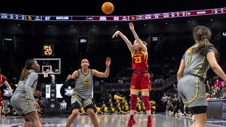 Kelsey Joens has entered the transfer portal following two seasons with Iowa State. Kelsey Joens has entered the transfer portal following two seasons with Iowa State.