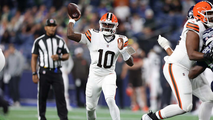 Tyler Huntley of the Cleveland Browns