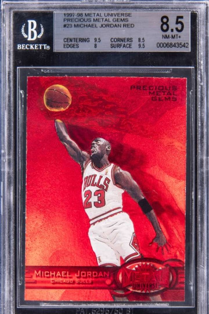 This Iconic 1997 Michael Jordan Base Card Has Become a Five-Figure