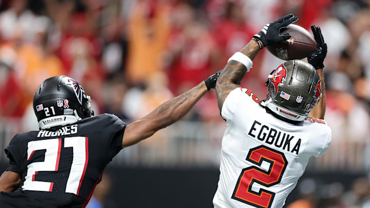 Tampa Bay Buccaneers wide receiver Emeka Egbuka