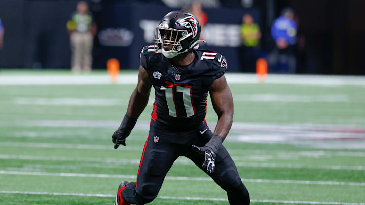 Atlanta Falcons linebacker Jalon Walker
