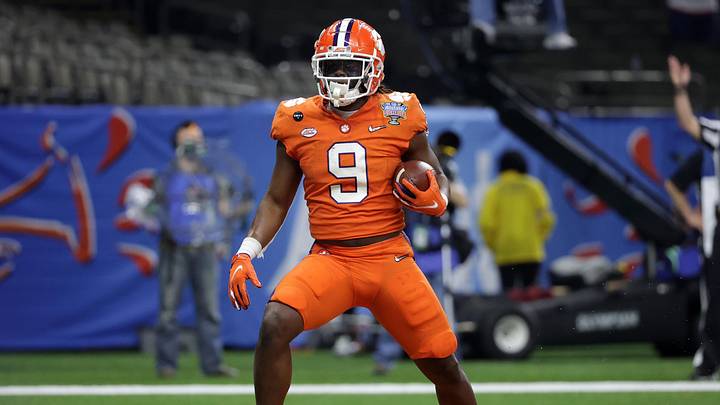Former Clemson RB Travis Etienne made his debut on the NFL's Top 100 Players list following a bounce-back season.