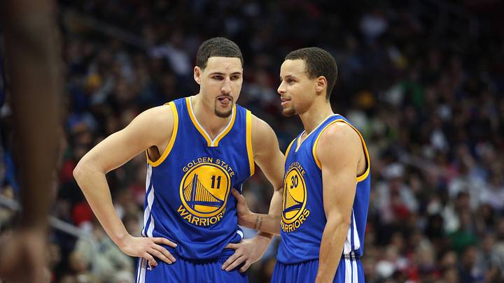 Klay Thompson and Stephen Curry