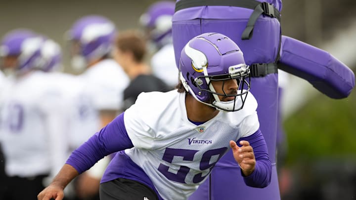 Vikings rookie OLB Gabriel Murphy