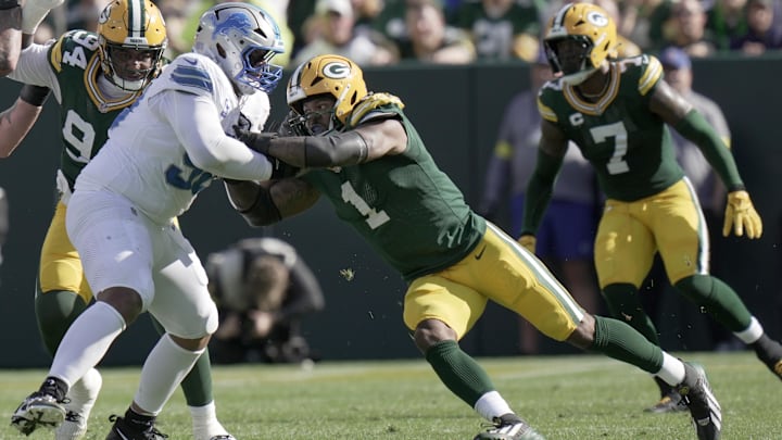 Green Bay Packers edge rusher Micah Parsons made a big impact during his first game with the team.