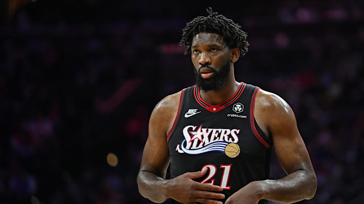 Philadelphia 76ers center Joel Embiid.
