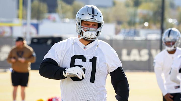 Las Vegas Raiders G Jordan Meredith Las Vegas Raiders G Jordan Meredith