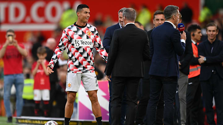 Ronaldo no fue titular ante el Liverpool