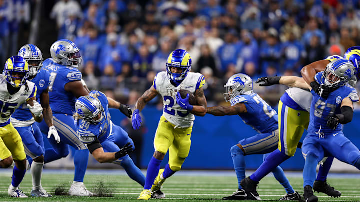 NFC Wild Card Playoffs - Los Angeles Rams Kyren Williams