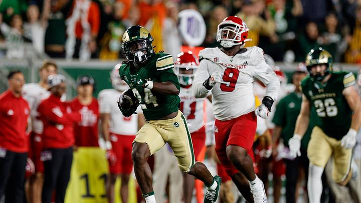 Oct 10, 2025; Fort Collins, Colorado, USA; Colorado State Rams running back Javion Kinnard (24). Oct 10, 2025; Fort Collins, Colorado, USA; Colorado State Rams running back Javion Kinnard (24).
