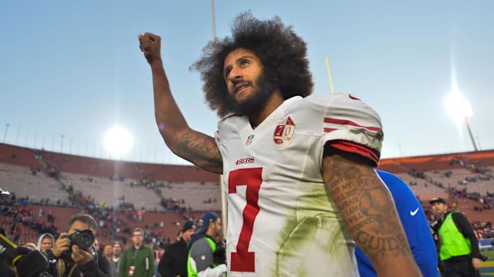 Colin Kaepernick apoyó un movimiento importante ante el racismo en 2016