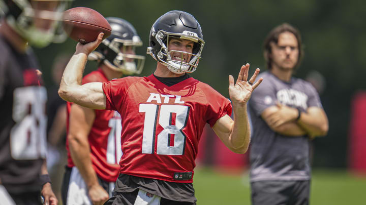 Quarterback Kirk Cousins isn't the only big change on the Atlanta Falcons' offense.