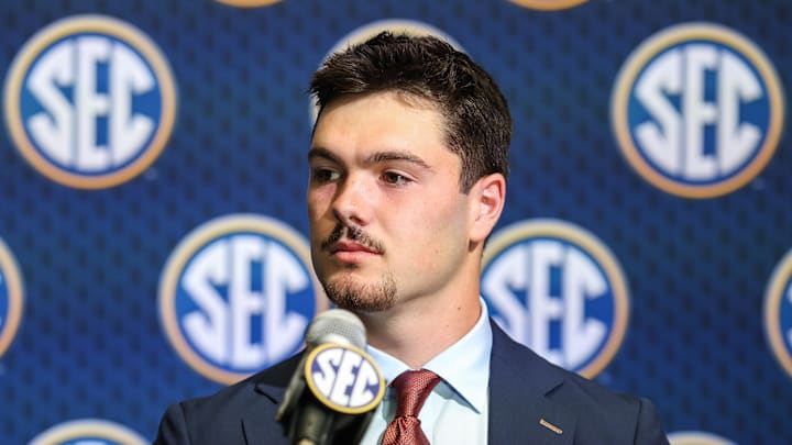 Auburn Tigers quarterback Jackson Arnold will return to play the Oklahoma Sooners in September. Auburn Tigers quarterback Jackson Arnold will return to play the Oklahoma Sooners in September.
