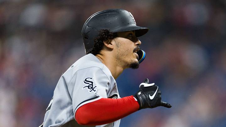 Chicago White Sox third baseman Miguel Vargas Chicago White Sox third baseman Miguel Vargas