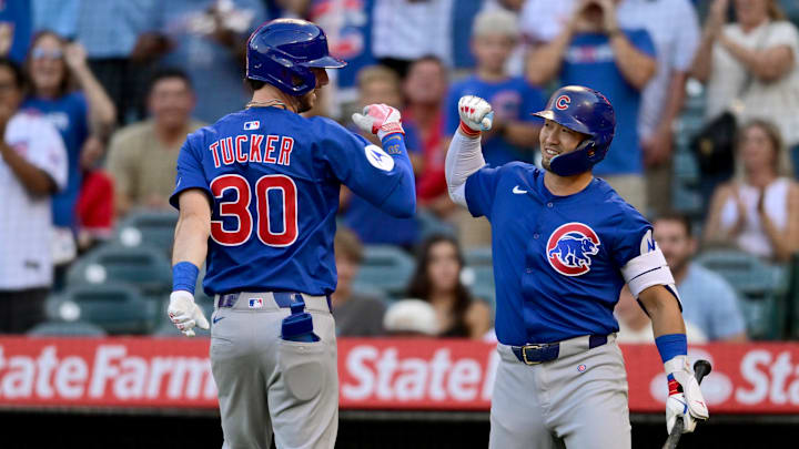 Chicago Cubs v Los Angeles Angels