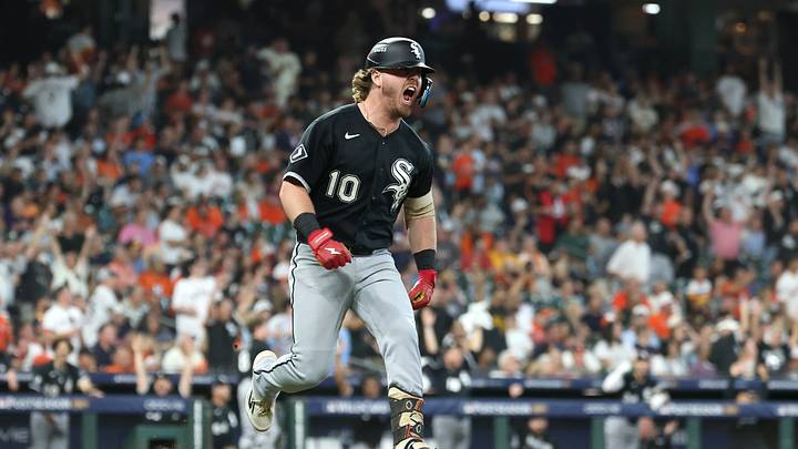 Sep 30, 2026; Houston, Texas, USA; Chicago White Sox second baseman Chase Meidroth (10) rounds the bases after hitting a three-run home run against the Houston Astros in the sixth inning during game two of the Wildcard round for the 2026 MLB Playoffs at Daikin Park. Mandatory Credit: Troy Taormina-Imagn Images Sep 30, 2026; Houston, Texas, USA; Chicago White Sox second baseman Chase Meidroth (10) rounds the bases after hitting a three-run home run against the Houston Astros in the sixth inning during game two of the Wildcard round for the 2026 MLB Playoffs at Daikin Park. Mandatory Credit: Troy Taormina-Imagn Images