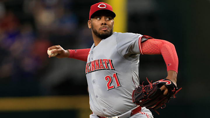 Cincinnati Reds pitcher Hunter Greene
