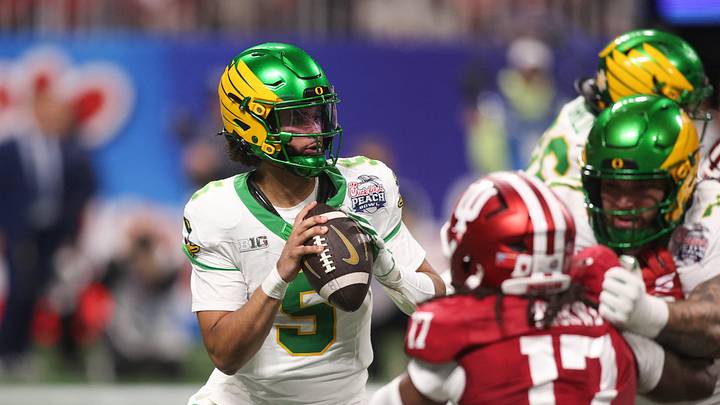 Dante Moore and Oregon have a national championship run in their sights in 2026.