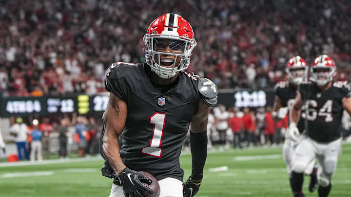  Atlanta Falcons wide receiver Darnell Mooney 