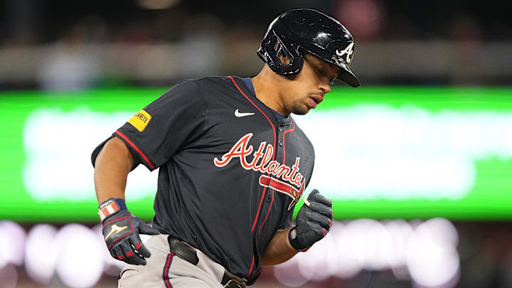 Atlanta Braves catcher Drake Baldwin Atlanta Braves catcher Drake Baldwin