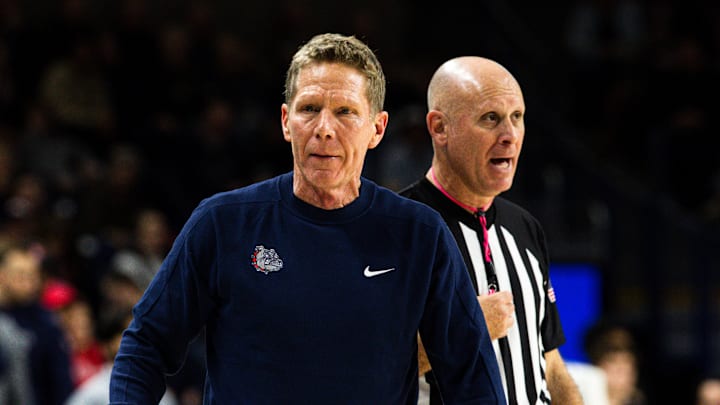 Gonzaga Bulldogs head coach Mark Few. Gonzaga Bulldogs head coach Mark Few.