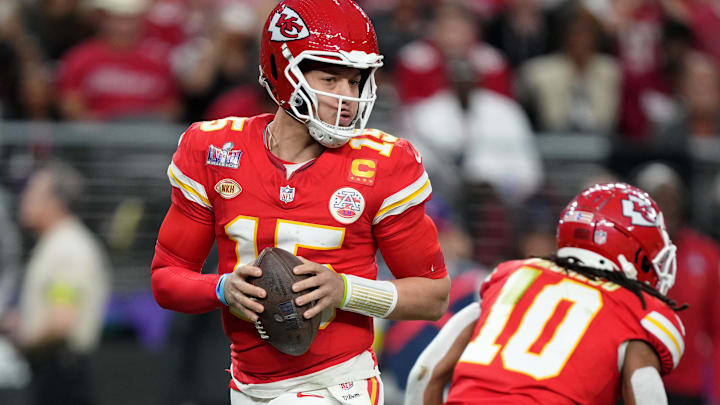 Kansas City Chiefs quarterback Patrick Mahomes.