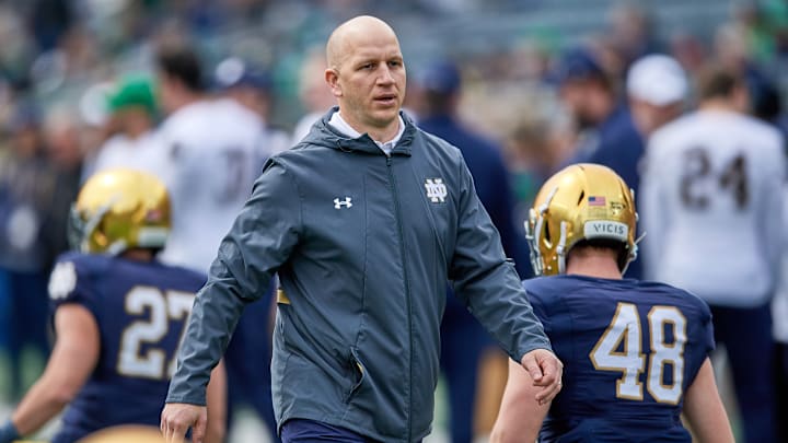 COLLEGE FOOTBALL: APR 13 Notre Dame Spring Game