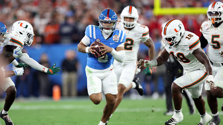 College Football Playoff Semifinal - Vrbo Fiesta Bowl: Miami v Ole Miss