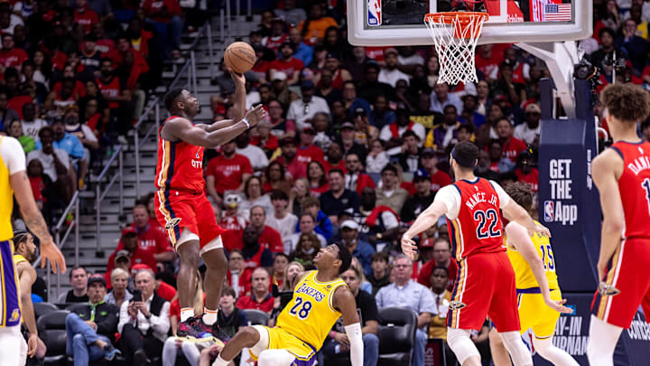 Former Duke basketball forward Zion Williamson