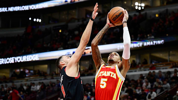 Zach LaVine, Chicago Bulls and Dejounte Murray, Atlanta Hawks