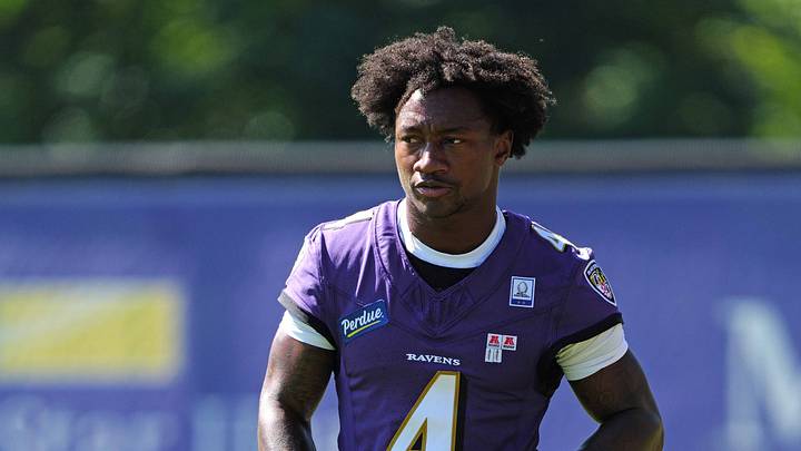 Baltimore Ravens wide receiver Zay Flowers Baltimore Ravens wide receiver Zay Flowers