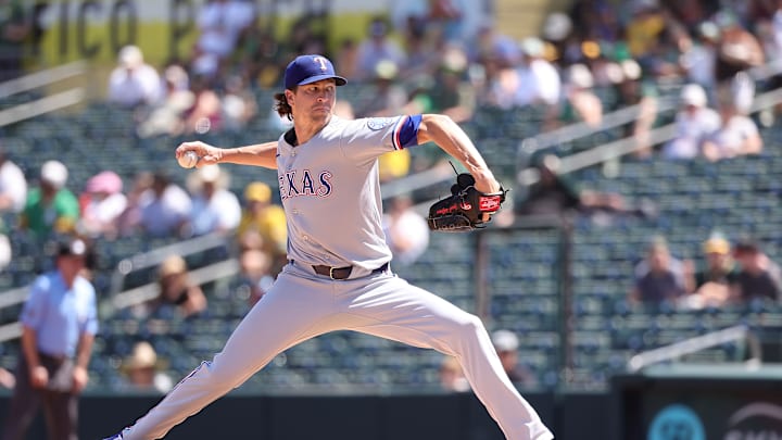 Texas Rangers v Athletics Texas Rangers v Athletics