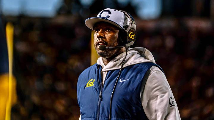 Cal defensive coordinator Michael Hutchings Cal defensive coordinator Michael Hutchings