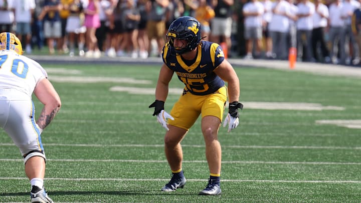 West Virginia University linebacker Ben Cutter
