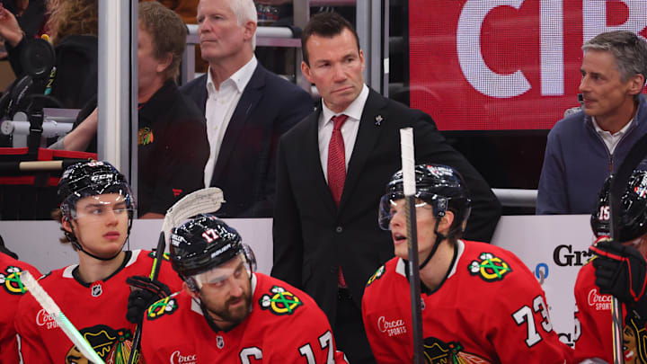 San Jose Sharks v Chicago Blackhawks