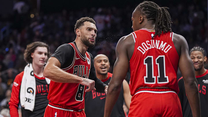 Chicago Bulls guard Zach LaVine.