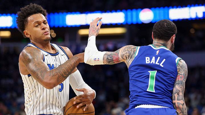 Paolo Banchero had a big game, cut short by a tweaked ankle in the third quarter. But the Minnesota Timberwolves ran roughshod over a disorganized Orlando Magic team.
