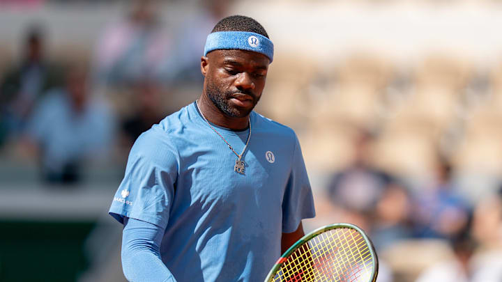 Frances Tiafoe and Leylah Fernandez sported 'Pool Party' blue lululemom kits at Roland Garros.