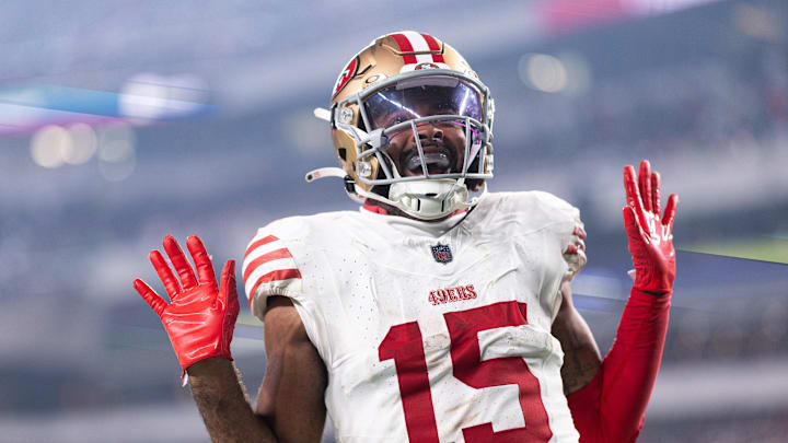 San Francisco 49ers wide receiver Jauan Jennings (15)