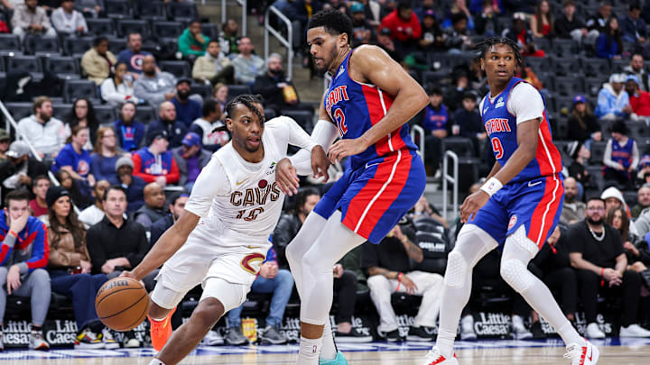Darius Garland, Cleveland Cavaliers and Tobias Harris, Detroit Pistons