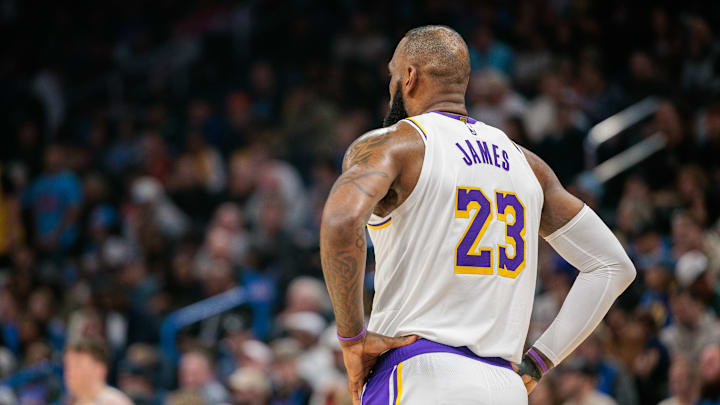 Los Angeles Lakers v Oklahoma City Thunder Los Angeles Lakers v Oklahoma City Thunder